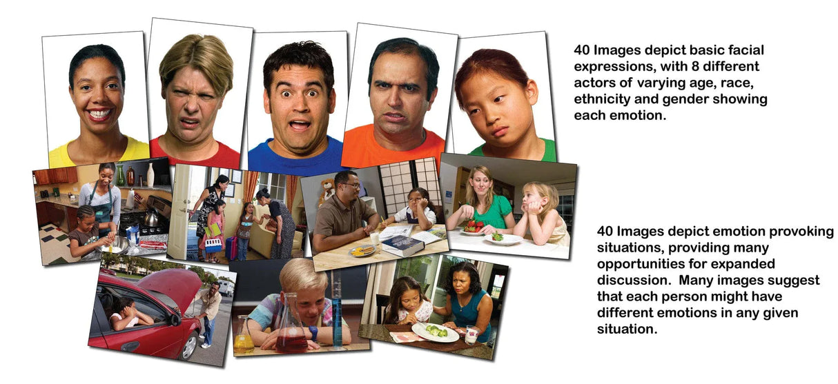 Language Builder: Photo Emotions Cards