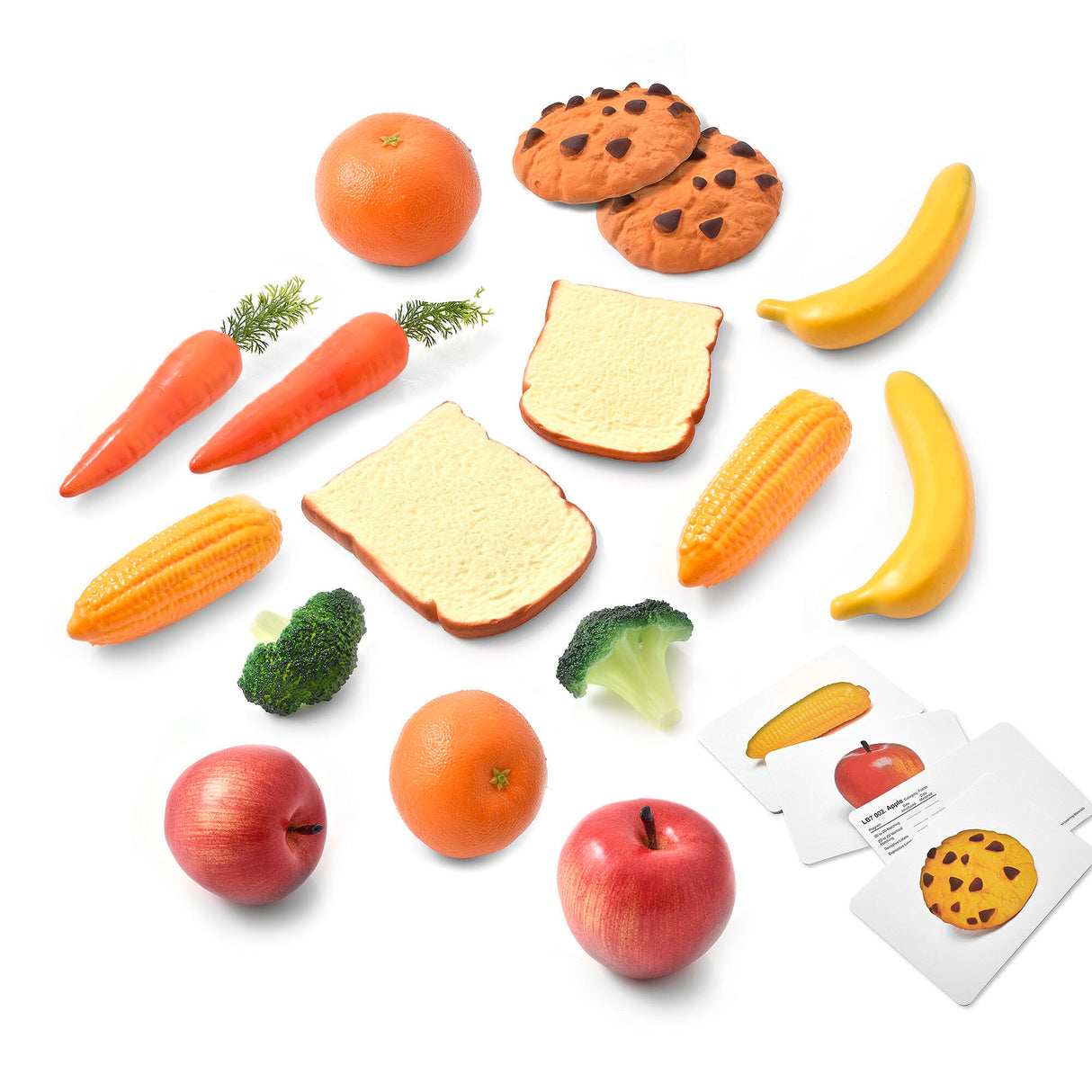 Language Bulider 3D-2D Food Matching Kit