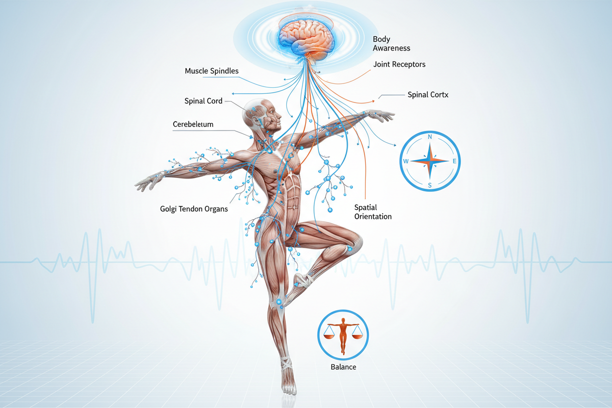 Proprioception, explained.
