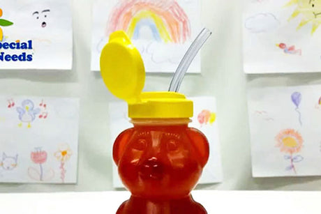 A story about a unicorn, a dragon, and a Sippin' Bear Juice Bear Drinking Aid