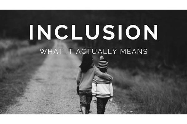 What "inclusion" actually means