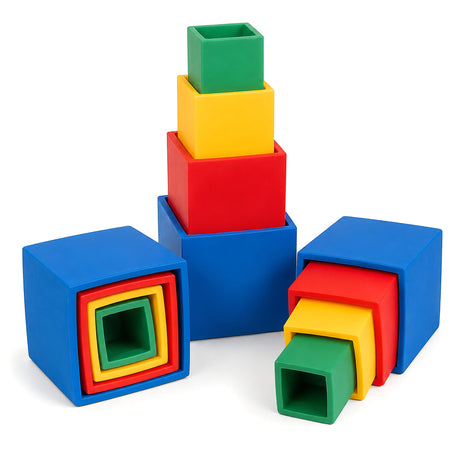 Children's Factory Nest N Stack Boxes | Nesting & Stacking Blocks