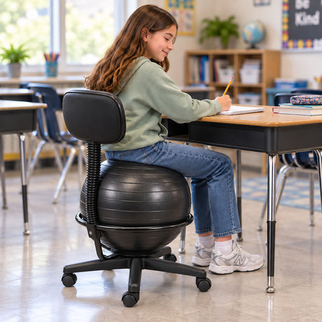 Metal Ball Chairs with Back