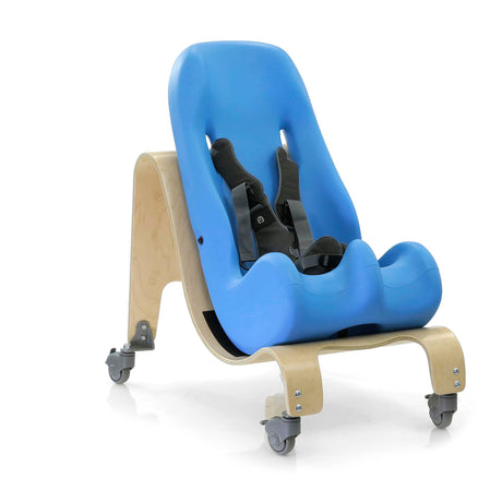 Special Tomato Soft-Touch Sitter with Mobile Base | Pediatric Floor Positioning Seat