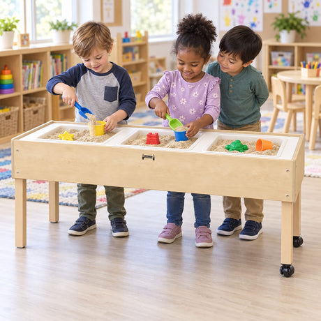 3 Tub Sensory Table