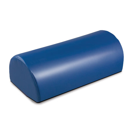 Clinton Half Round Vinyl Bolster Pillow with Flat Side