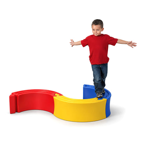 Children's Factory Edu Ring 3 Piece Balance Beam Set | Kids Balance Beam