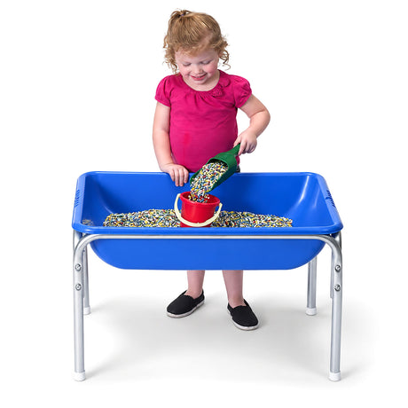 Children's Factory Small Sensory Table with Lid | Toddler Sand & Water Table