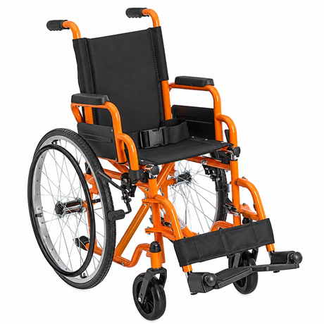 Circle Specialty Ziggo Pediatric Wheelchair – Lightweight, Folding Child Mobility Chair