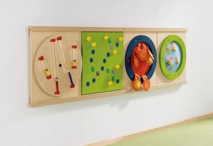 HABA Pro Set of Upper and Lower Sensory Wall Panel Guide Rails