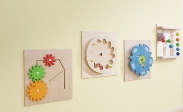 HABA Pro Gear Wheel with Balls Wall Activity Panel