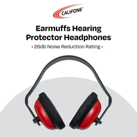Caliphone NoiseLESS Earphones - Noise-canceling Earmuff Protection