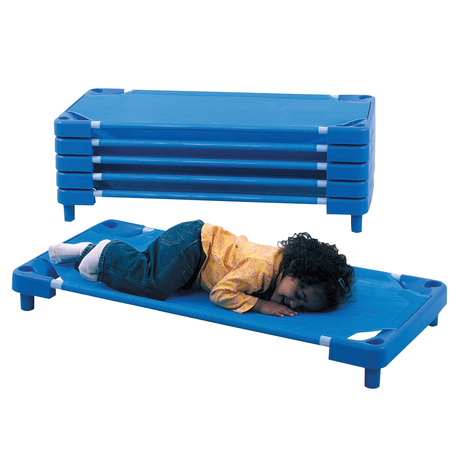 Children's Factory Toddler Cot | Stackable Daycare Nap Cot