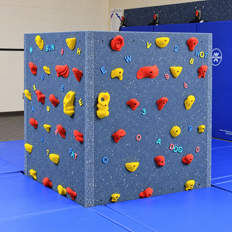 Everlast Climbing Tyke Tower Freestanding Kids Rock Climbing Wall