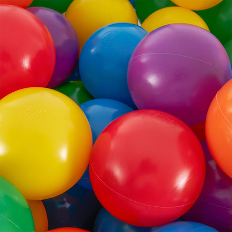 1000 Piece 3-1/8" Multicolor Ball Pit Balls