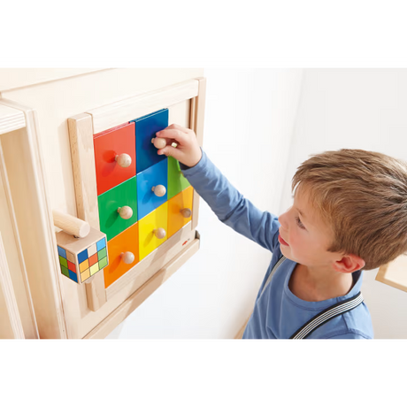 HABA Pro Colorful Squares Sensory Wall Activity