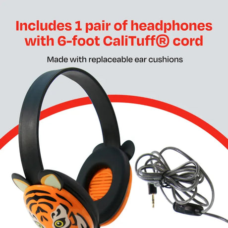 Listening First Tiger Headphones 2810-TI