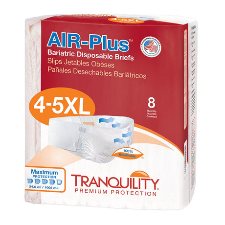 Tranquility® Air-Plus® Hi-Rise™ Bariatric Briefs