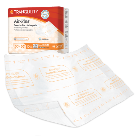 Tranquility AIR-Plus Underpad - 30" x 36" (4 packs of 10)