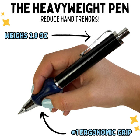 TPG Heavyweight Weighted Ergonomic Ballpoint Pen with The Pencil Grip