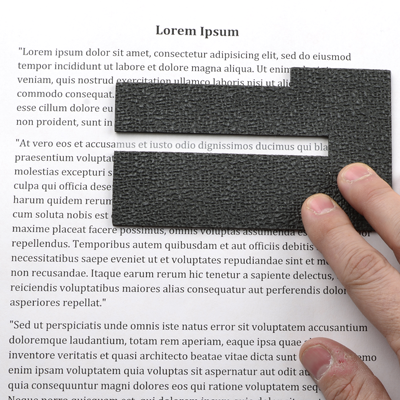 Reading Focus Cards - Textured Grip