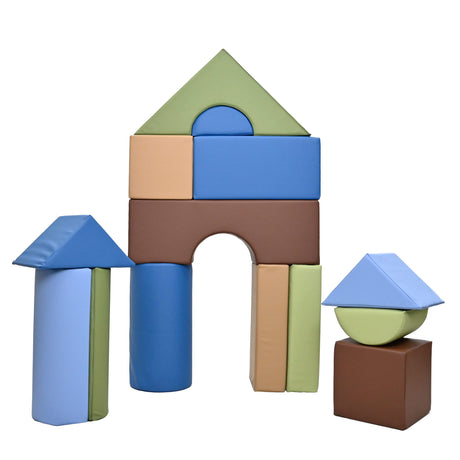 Children's Factory 12" Module Blocks | Soft Play Building Blocks