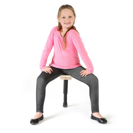 Single Leg Height Adjustable T-Stool