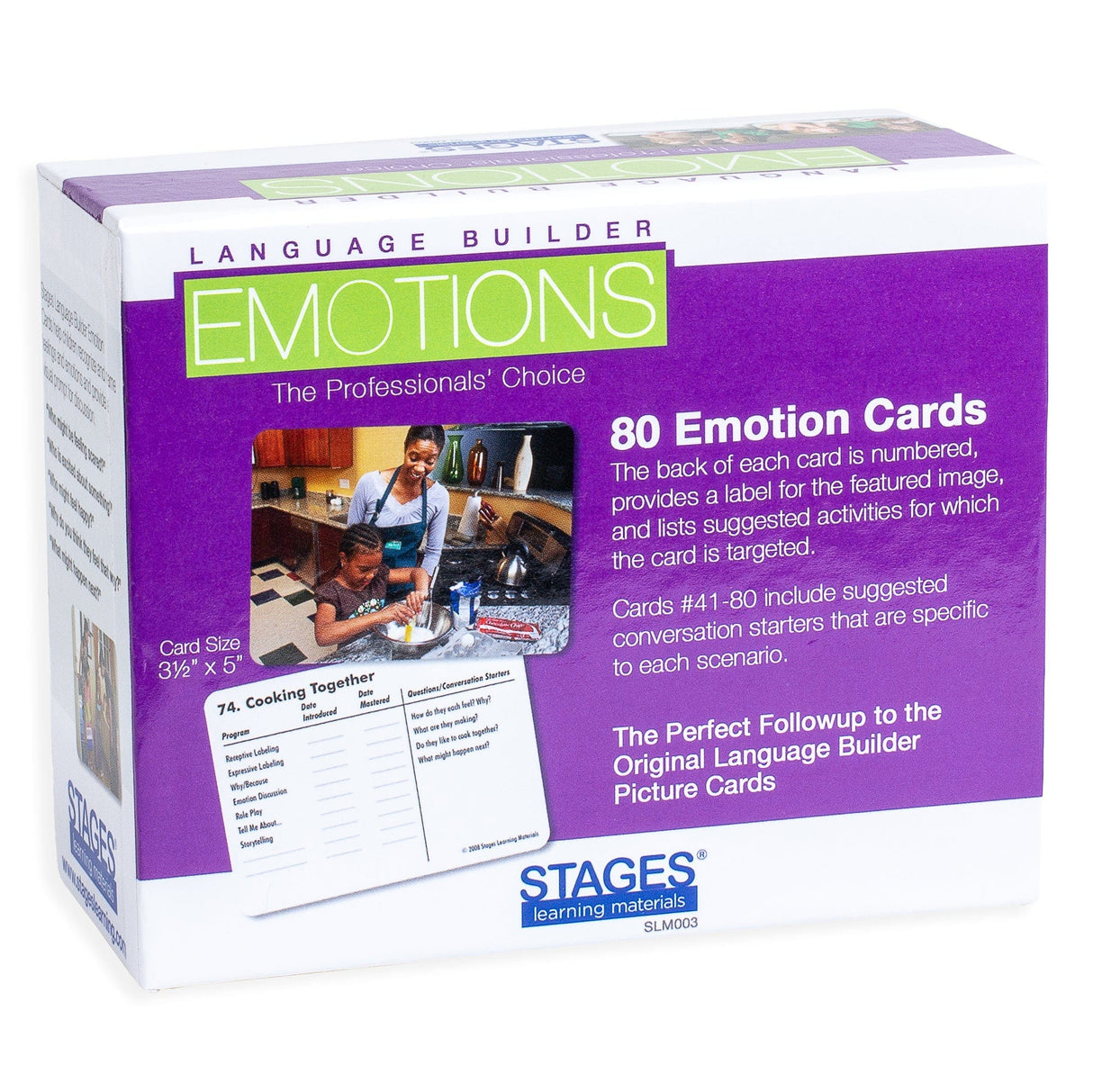 Language Builder: Photo Emotions Cards