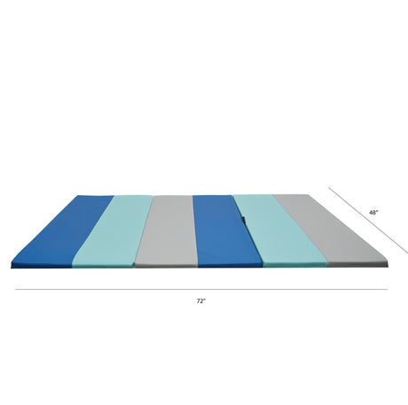 Children's Factory 4' x 6' Folding Gym Mat | Infant & Toddler Exercise Mat