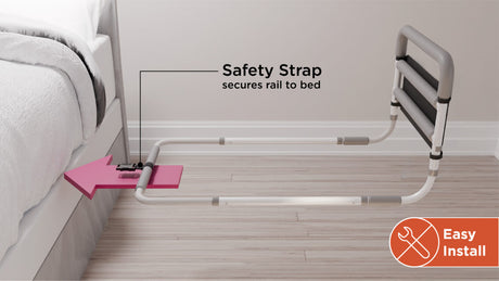 Healthcraft Assista-Rail Bed Rail - Grab Bar & Mobility Aid