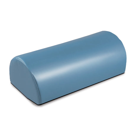 Clinton Half Round Vinyl Bolster Pillow with Flat Side