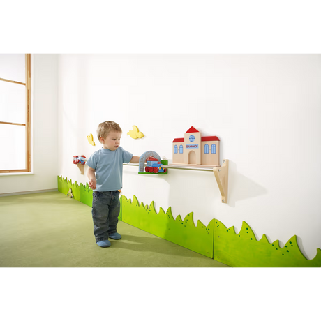 HABA Pro Push Along Train Rail Wall Activity