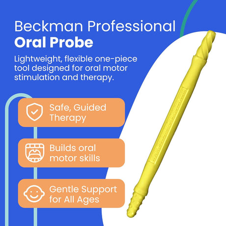 Beckman Professional Oral Probe – Oral Motor Therapy & Sensory Assessment Tool