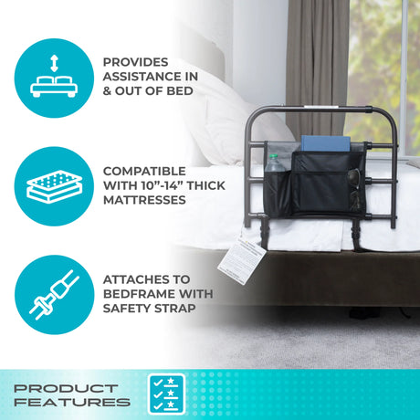 EZ Adjust Bed Rail