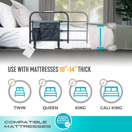 EZ Adjust Bed Rail