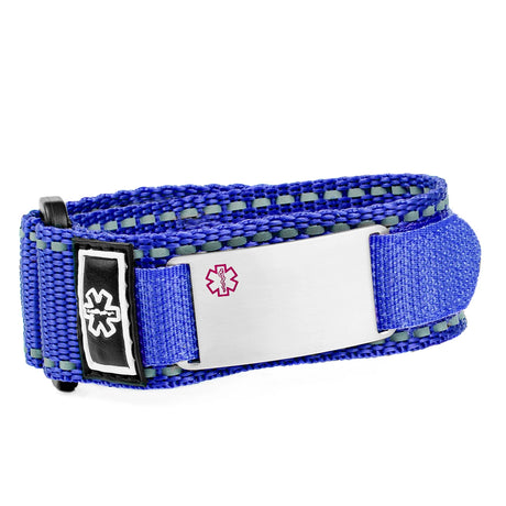 Sport Strap Medical Alert Bracelet – Adjustable ID Bracelet for Kids & Adults - AA2193C