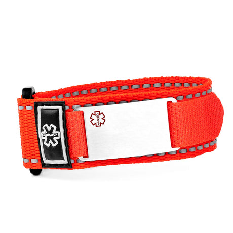 Sport Strap Medical Alert Bracelet – Adjustable ID Bracelet for Kids & Adults - AA2193C