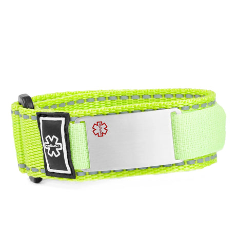 Sport Strap Medical Alert Bracelet – Adjustable ID Bracelet for Kids & Adults - AA2193C