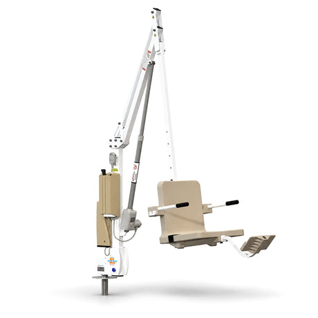 Aqua Creek Revolution XL Deep Draft Pool Lift – ADA Battery-Powered Lift