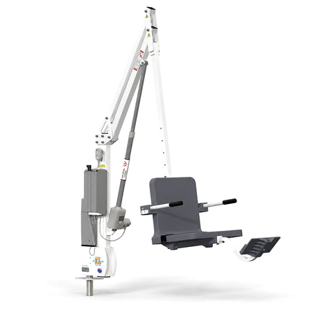 Aqua Creek Revolution XL Deep Draft Pool Lift – ADA Battery-Powered Lift