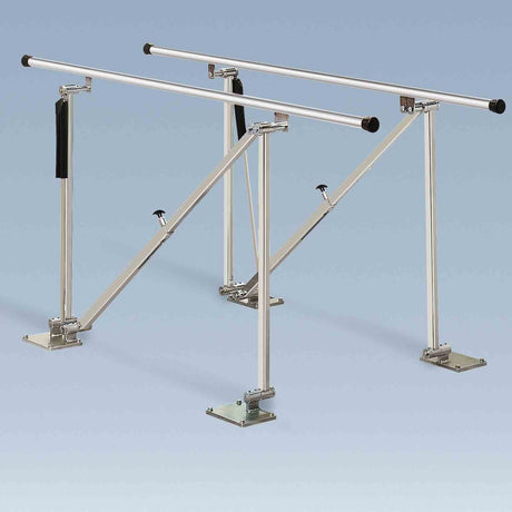 Adjustable Floor-Mounted Single-Person Parallel Bars