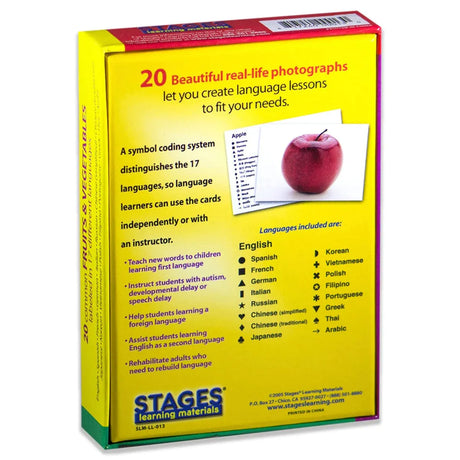Lang O Learn: Fruit and Vegetable Cards