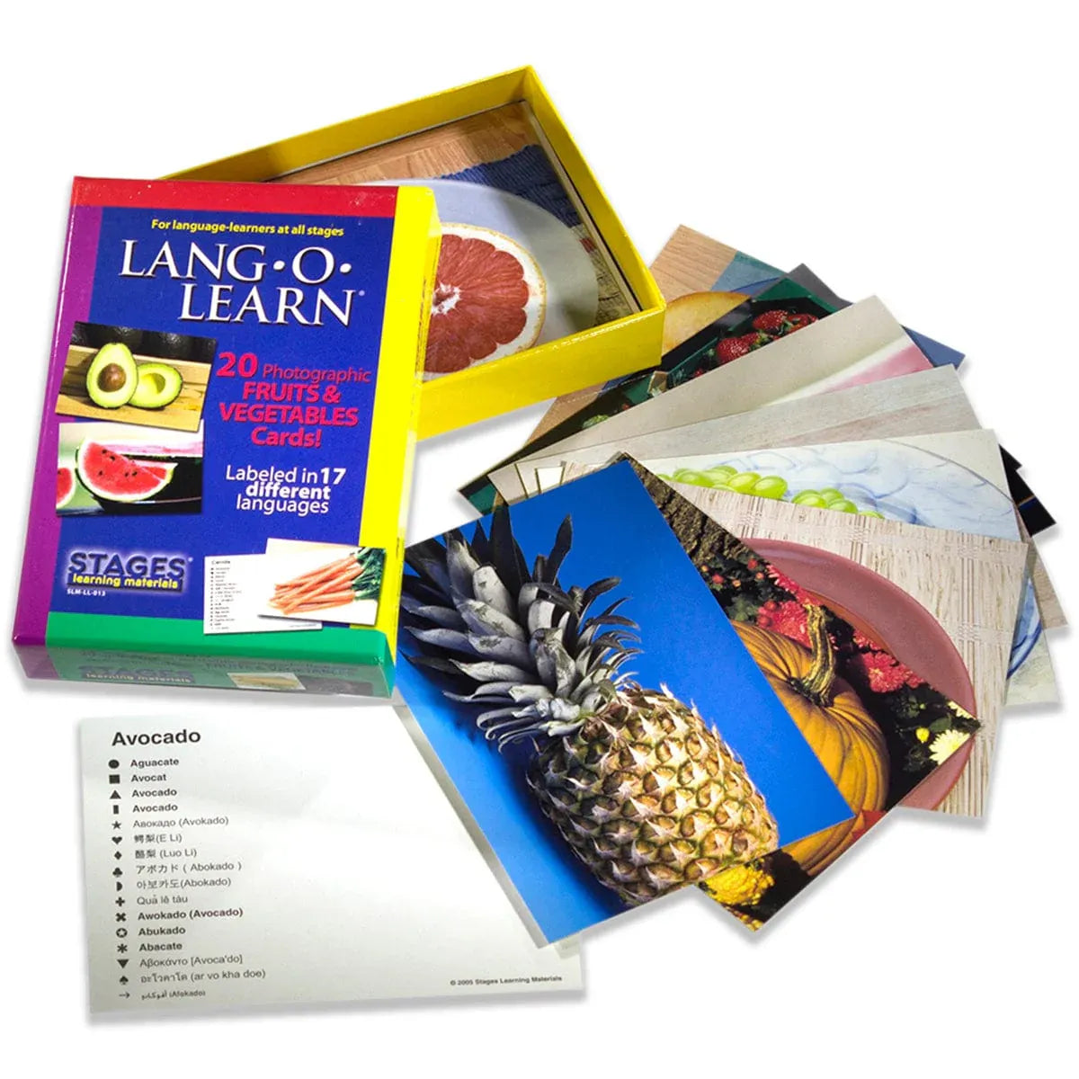 Lang O Learn: Fruit and Vegetable Cards