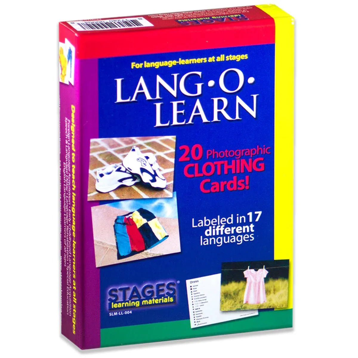 Lang O Learn: Clothing Cards