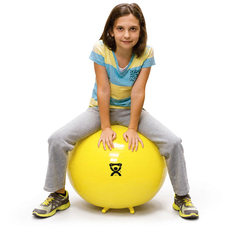 CanDo Inflatable Exercise Balls With Feet