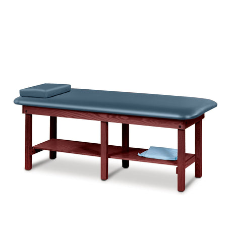 Clinton Industries 6190 Series 600 Classic Bariatric Treatment Table with Shelf