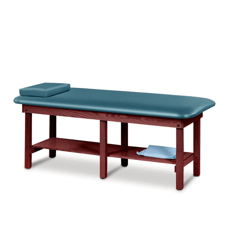 Clinton Industries 6190 Series 600 Classic Bariatric Treatment Table with Shelf