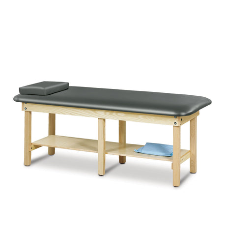 Clinton Industries 6190 Series 600 Classic Bariatric Treatment Table with Shelf
