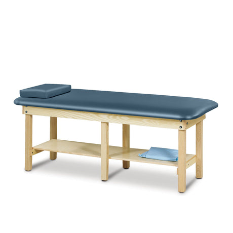 Clinton Industries 6190 Series 600 Classic Bariatric Treatment Table with Shelf