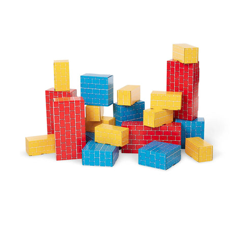 Melissa & Doug Jumbo Cardboard Blocks – Durable Building Set for Kids